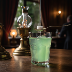 verre d'absinthe
